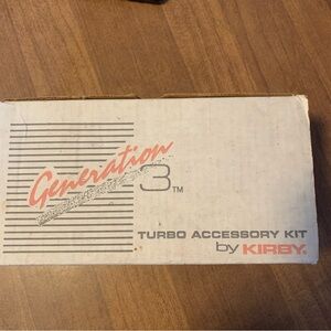 Kirby Gen 3 Turbo Accessory Kit for Sanding, Polishing, Scouring, & Massaging